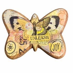 Kelly Rae Roberts Inspirational Butterfly Wall Decor